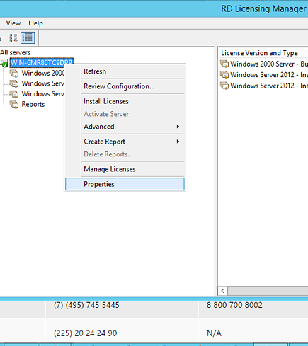 Pasul1 Activare RDP Cal license Windows 2008/2012